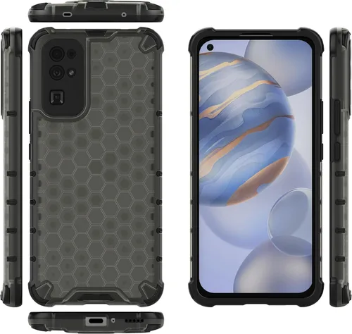 Vista 259 de Funda para Honor Magic3 5G, funda para Honor Magic3 5G Case 2 en 1 Funda para teléfono Negro