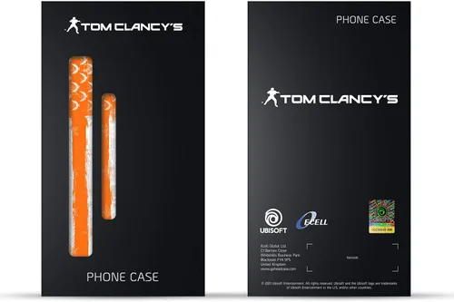Vista 7 de Head Case Designs Carcasa rígida con logotipo de ataque de Tom Clancy's Rainbow Six Siege Attack compatible con Apple iPhone X/iPhone Xs