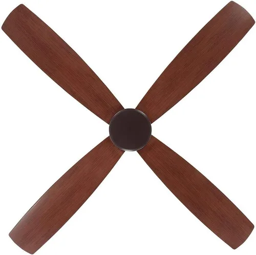 Vista 7 de Kitteridge - Ventilador de techo de madera mediano de 52 pulgadas