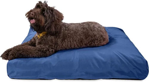 Vista 32 de K9 Ballistics Almohada rectangular resistente para perros medianos, funda extraíble, lavable, duradera y resistente al agua, cama para perro hecha