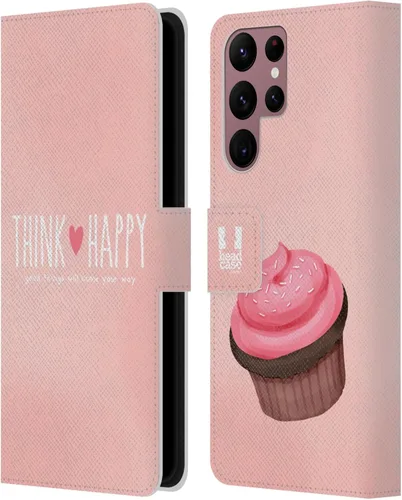 Vista 281 de Head Case Designs Assortment Cupcakes Happiness Leather Wallet Case Compatible with Samsung Galaxy A07 4G Surtido