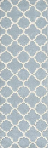 Vista 8 de SAFAVIEH Chatham Collection - Alfombra decorativa de 2 x 3 pies, color negro y marfil, lana cuadriculada enrejada hecha a mano, ideal para zonas