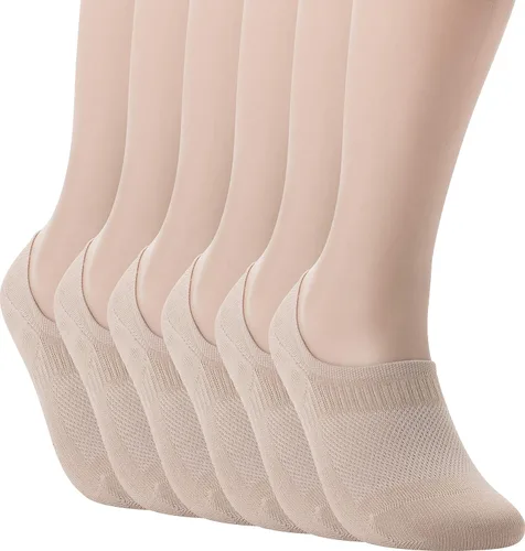 Vista 3 de Pro Mountain Calcetines sin costuras para mujer paquete de 6 unidades forro fino de algodón