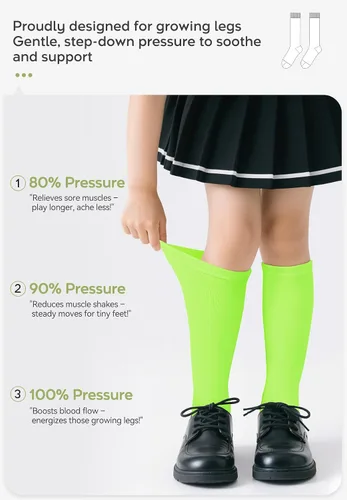 Vista 33 de Zando Calcetines de fútbol para niños, hasta la rodilla, para jóvenes, béisbol, fútbol, sóftbol, niños y niñas, de algodón suave sobre