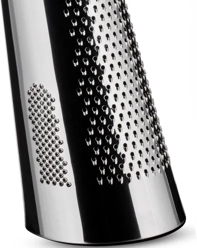 Vista 4 de Alessi Rallador gigante de queso y nuez moscada "Todo" en acero y madera, plata
