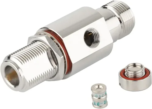 Vista 3 de Tipo N Pararrayos DC-6 GHz N Hembra a Hembra Protector contra sobretensiones de relámpago