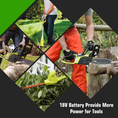 Vista 7 de Enermall Paquete de 2 baterías de repuesto P102 de 3600 mAh para Ryobi de 18 V Plus compatibles con baterías Ryobi de 18 V P108 P103 P105 P107 P109