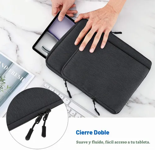 Vista 8 de Dadanism - Funda para tablet de 13.3 pulgadas, para iPad Pro de 13 pulgadas, M4 2024, iPad Air de 13 pulgadas, iPad Pro de 12.9 pulgadas, Galaxy Tab