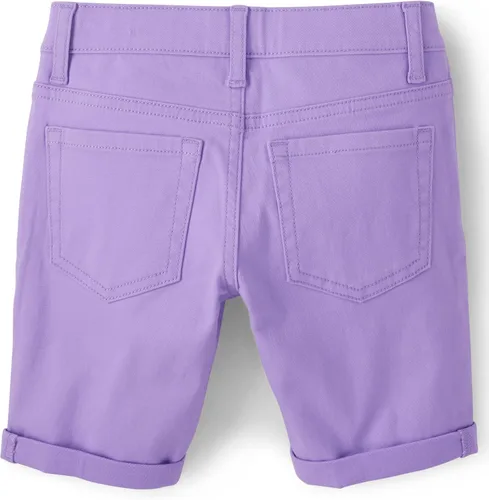 Vista 2 de The Children's Place Pantalones cortos de skimmer sólidos grandes para niña