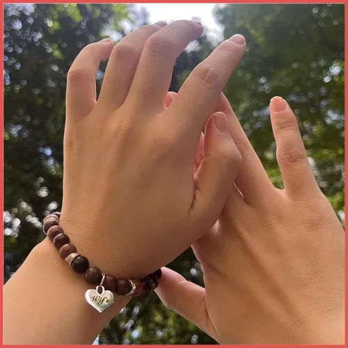 Vista 6 de Junyovin Pulsera de regalo para mujeres, mamá, esposa, hermana, novia, hija, cumpleaños, Acción de Gracias, Navidad, Año Nuevo, Día de la Madre, San