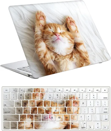 Vista 25 de Funda compatible con MacBook Air de 11 pulgadas 2015 2014 2013 2012 2011 2010 versión A1465 A1370, carcasa rígida de plástico para portátil y CH137