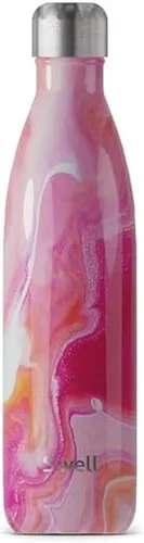 Vista 24 de S'well Botella de Agua de Acero Inoxidable, 17 oz, Angel Food, Recipientes con Aislamiento al Vacío de Triple Capa Mantienen las Bebidas Frías por