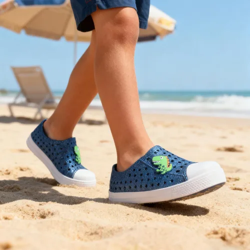 Vista 41 de Seannel - zapatos para el agua, para niño, fáciles de poner, sandalias transpirables y ligeras, para interior y exterior