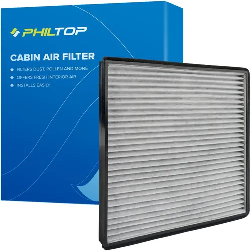 Vista 19 de PHILTOP Filtro de aire de cabina con carbón activado, compatible con CF10612 Smart Fortwo 2008, 2009, 2010, 2011, 2012, 2013, 2014, 2015-2018, Smart