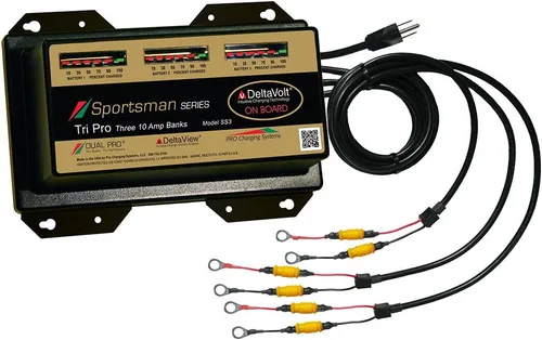 Vista 2 de Cargador de banco Dual Pro 10 Amp/Bank Sportsman Series 3