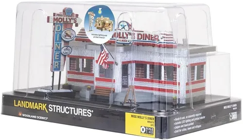 Vista 6 de Woodland Scenics BR5870 O Miss Molly's Diner