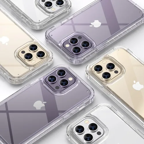 Vista 74 de DIACLARA - Funda transparente compatible con iPhone XR 6.1 pulgadas 2018