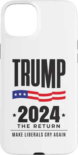 Vista 9 de iPhone 13 Pro Max Trump 2024 - The Return - Make Liberals Cry Again - Funda de elección