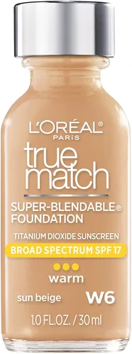 Vista 24 de L'Oréal Paris True Match - Maquillaje supermezclable, alabastro, 1 onza líquida Alabaster