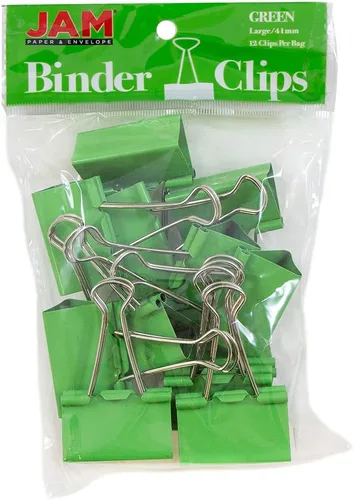Vista 72 de Broches aprietapapeles JAM Paper®, Blanco