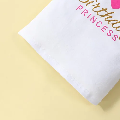Vista 4 de Vestido de princesa de cumpleaños para niñas pequeñas, chaleco sin mangas, falda tutú de malla con lunares