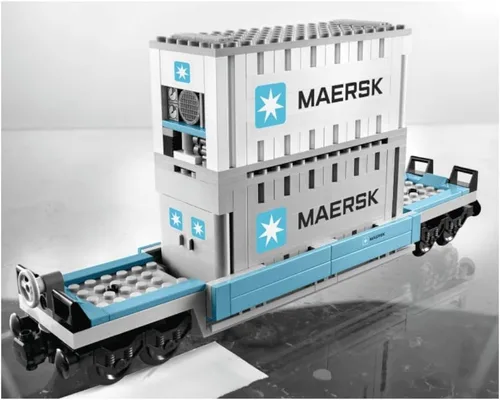 Vista 9 de Lego, Creador de trenes Maersk 10219 (suspendido por el fabricante)