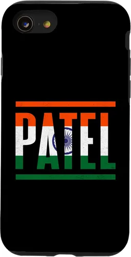 Vista 13 de Funda para iPhone 12 mini Patel con apellido familiar y orgullo de la bandera de la India