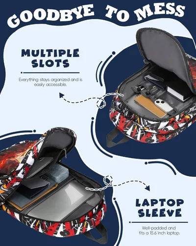 Vista 4 de Mochila escolar para niños, bolsas grandes para libros de escuela primaria, mochila de regreso a clases, mochilas para niños, NegroMarrón, Classic