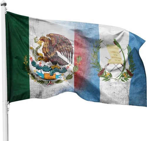 Vista 15 de Bandera de República Dominicana de Puerto Rico de 3 x 5 pies, 3 x 5 pies, nailon para exteriores e interiores, 3 x 5 pies, Fla gcon ojales de latón