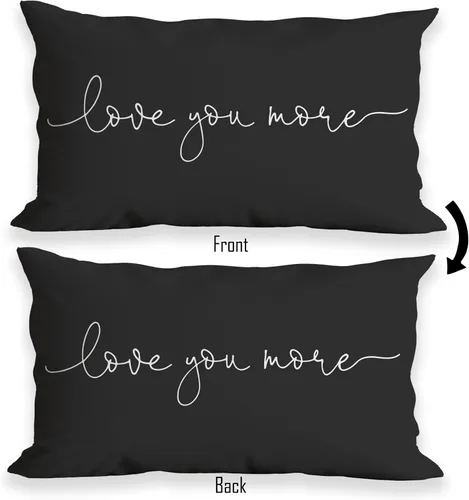 Vista 2 de Funda de almohada decorativa para el Día de San Valentín, 12 x 20 pulgadas, funda de cojín decorativa para sofá, cama, decoración del hogar