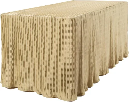 Vista 6 de The Folding Table Cloth 4 pies negro 24x48x29