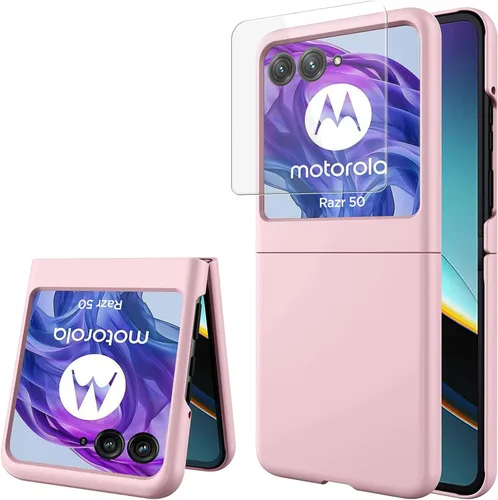 Vista 33 de Miimall Funda delgada para Galaxy Flip 7 con protector de pantalla integrado, grado militar, a prueba de golpes, a prueba de caídas, delgada