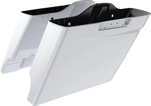 Vista 77 de Alforjas extendidas para Harley Touring Street Glide, Electra Glide, Road Glide 2014-2023 (whisky ámbar)