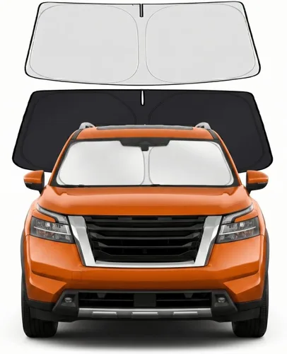 Vista 129 de Parasol para parabrisas para BMW X1 E84 2016-2024 2025, accesorios – Cubierta de parasol para parabrisas de ventana delantera, ajuste personalizado