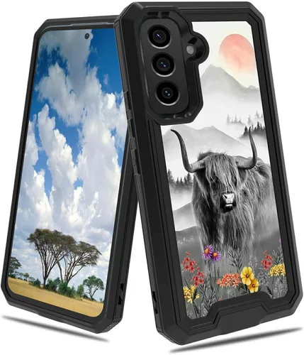 Vista 18 de Funda para Samsung S23 FE Funda Galaxy S23 FE 2 en 1 PC duro de doble capa TPU suave a prueba de golpes Cubierta protectora de teléfono para Samsung