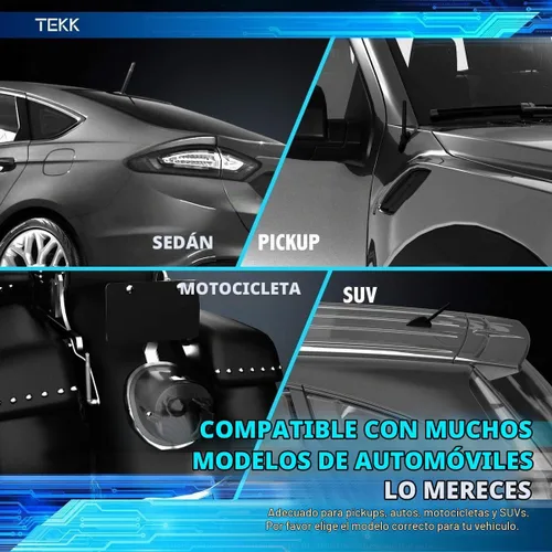 Vista 6 de Tekk - Antena corta compatible con Jeep Wrangler 1987-2006 Diseñada para una recepción optimizada de FM/AM 4.8 pulgadas