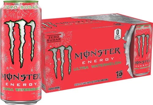 Vista 37 de Monster Energy Ultra Strawberry Dreams, bebida energética sin azúcar