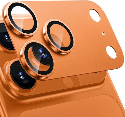 Vista 18 de WSKEN Protector de lente de cámara para iPhone 16 Pro/iPhone 16 Pro Max, [Grado Militar A Prueba de Roturas] [Fuerte Adsorción] Protector