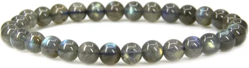 Vista 32 de Angelstones Gemstones 6mm Round Beads Healing Crystal Bracelet for women Amatista