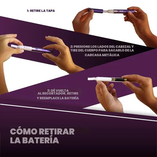 Vista 7 de Afeitadora Wahl Clean, paquete de de 1, Rosado