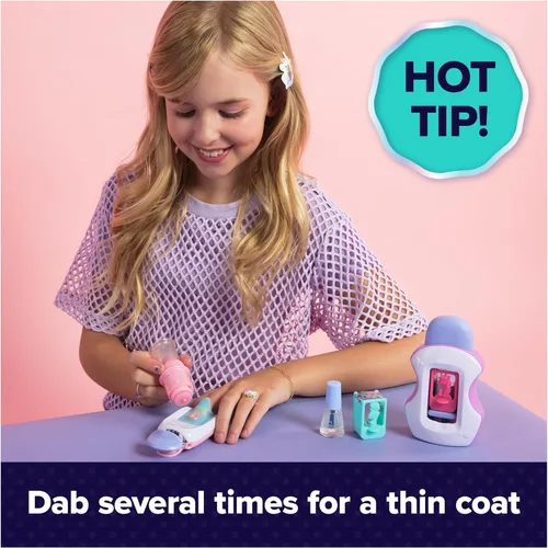 Vista 5 de Cool Maker, GO Glam - Kit de uñas de recambio, diseños de unicornio y sirena, estilo 80 uñas (el empaque puede variar), juguetes de manualidades
