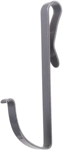 Vista 5 de Penwlled Mewuthede - Paquete de 20 ganchos de acero inoxidable en forma de J, ganchos para rejilla de alambre, colgador de fregadero resistente