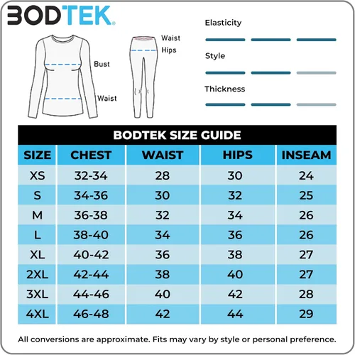 Vista 4 de Bodtek Conjunto de ropa interior larga térmica para mujer, para clima frío, capa base larga de John con forro polar, parte superior e inferior