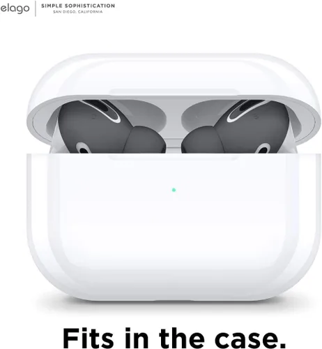 Vista 3 de [Paquete] Ganchos para orejas y almohadillas elago para AirPods Pro
