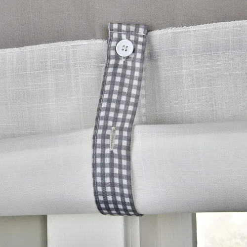 Vista 2 de SKL Home por Saturday Knight Ltd. Cenefa Jacob, gris, 42x26