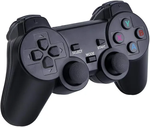 Vista 6 de Swallow Wireless Game Joystick Controller, HDMI 4K Game Stick Dobles Wireless Video Game Console Sistema de código abierto 64GB 10000 Juegos gratis