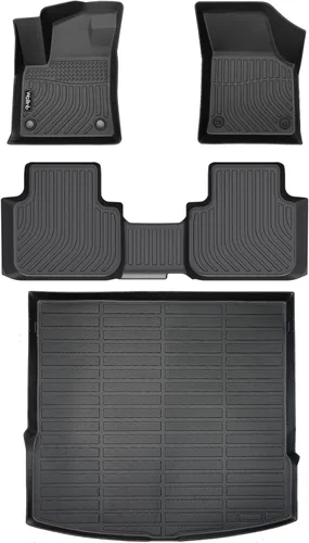 Vista 21 de Alfombrillas para Honda CRV 2002-2006, forros para todo tipo de clima, ajuste personalizado, accesorios duraderos para Honda CRV 2002-2006