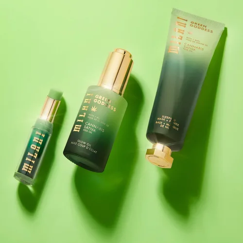 Vista 5 de Máscara para dormir Green Goddess + Primer -2.0 fl oz/2oz