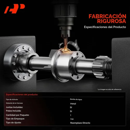 Vista 3 de A-Premium Bomba de agua de motor con junta y polea compatible con Nissan Altima 2002-2013 Rogue 2008-2013 Rogue Select 2014-2015 Sentra 2002-2012