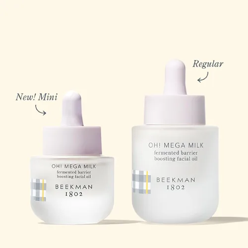 Vista 8 de Beekman 1802 Oh! Mega Milky Facial Oil – Suero hidratante de aceite facial con vitamina C y niacinamida – Repara la barrera de la piel y reduce